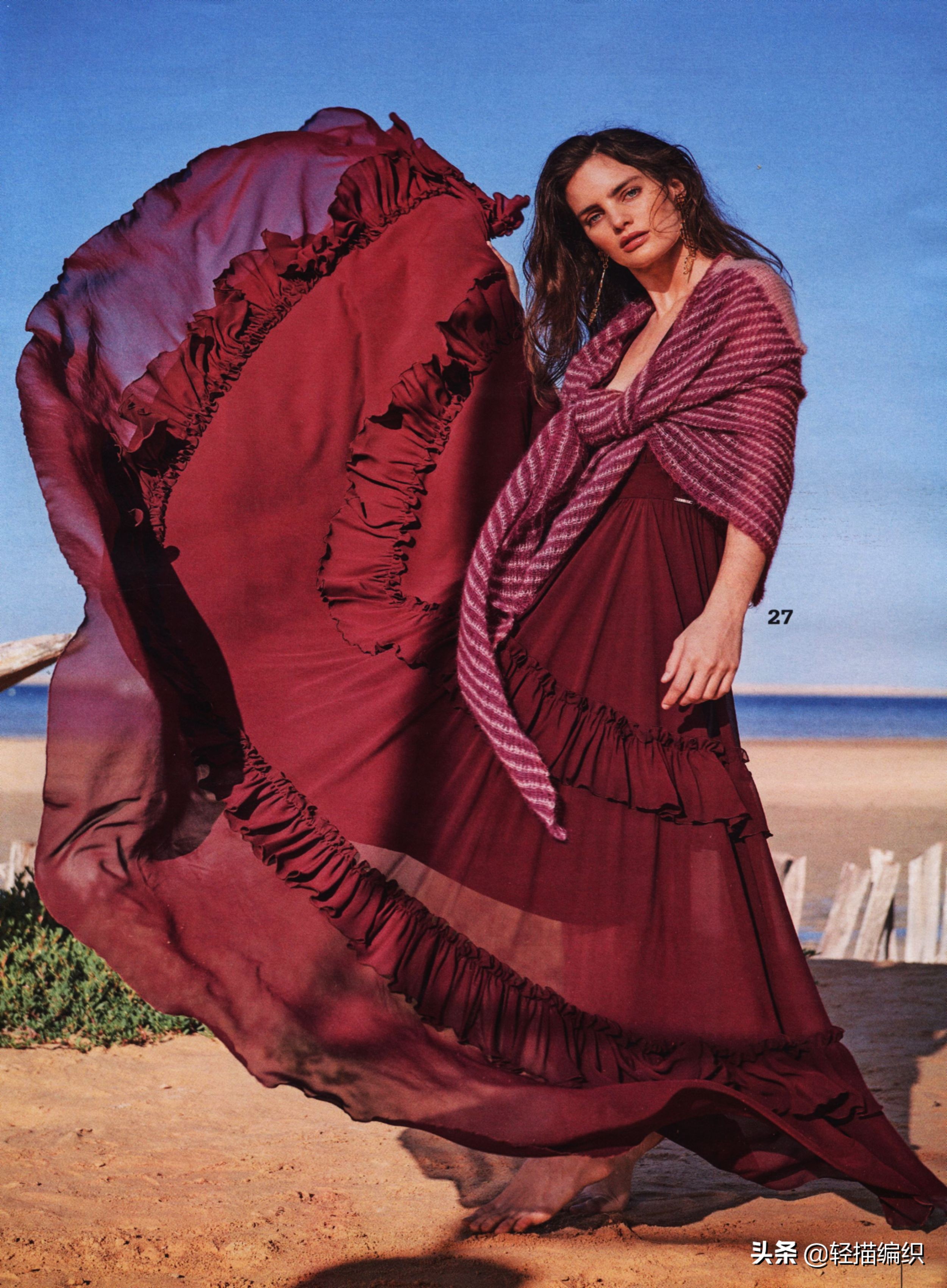 披肩造型100种,最新款的披肩外套教程