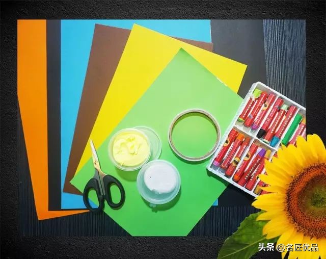幼儿园向日葵绘本手工制作简单的,向日葵手工diy图片大全大图