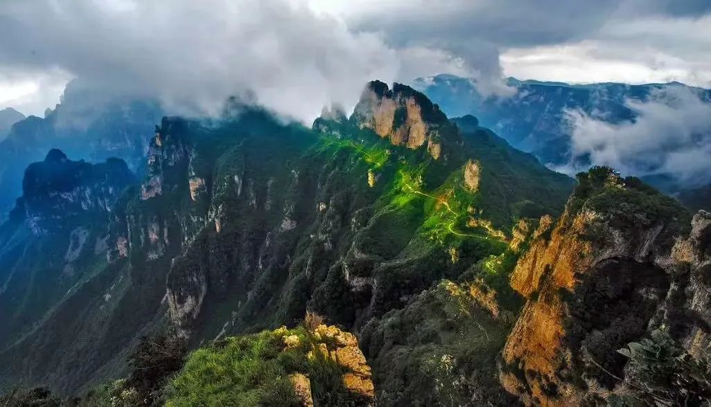 太行大峡谷挂壁公路自驾,郭亮太行大峡谷路线图