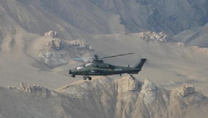 印度军事直升机,印度军演武装直升飞机