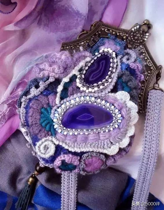 爱尔兰钩花包包,爱尔兰钩花包包图解