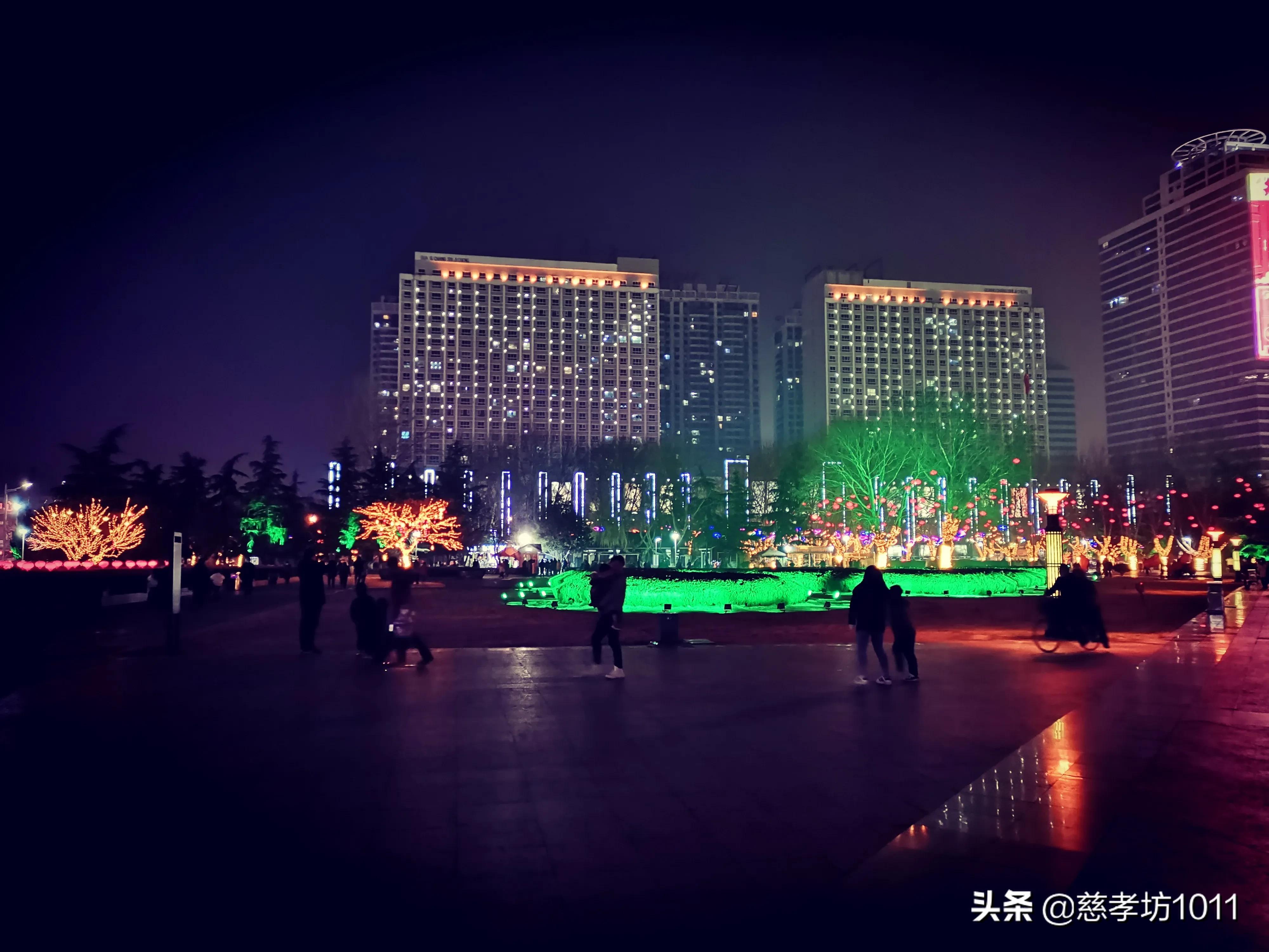 临沂旅游夜景景点大全,临沂元宵节夜景震撼视频