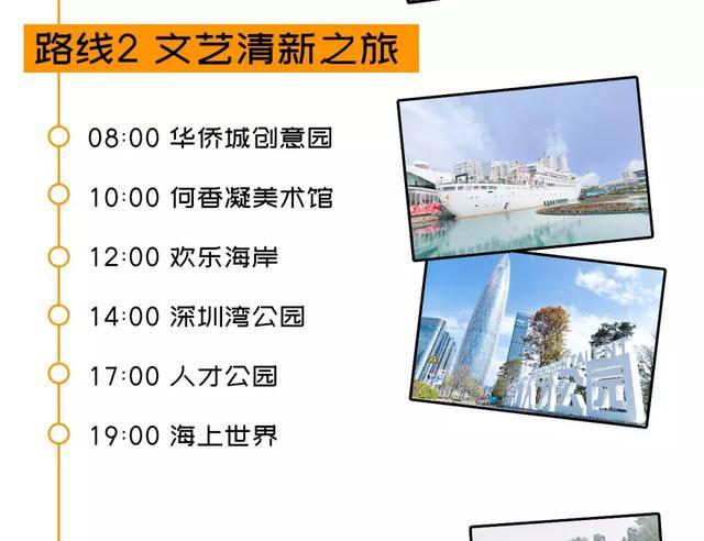 深圳市十大游玩攻略,深圳四天游攻略最佳路线
