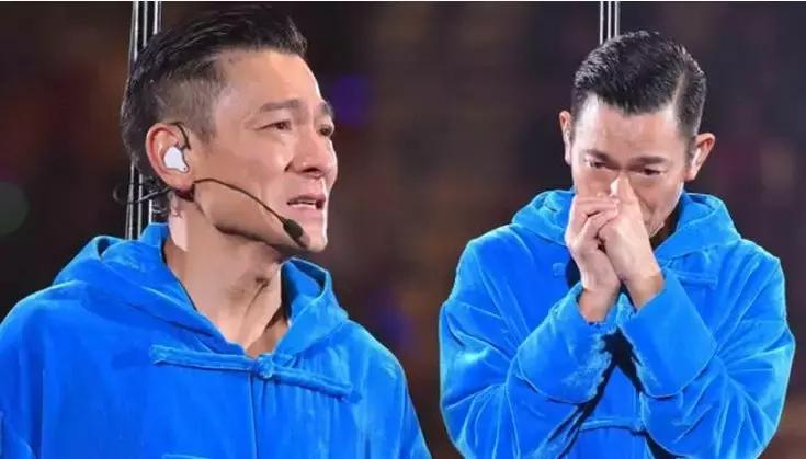 刘德华哭得最厉害的一次,刘德华唱中国人现场感动大哭视频