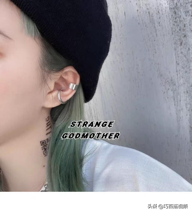 耳夹无耳洞高级仙气设计感,无耳洞耳夹简单大方