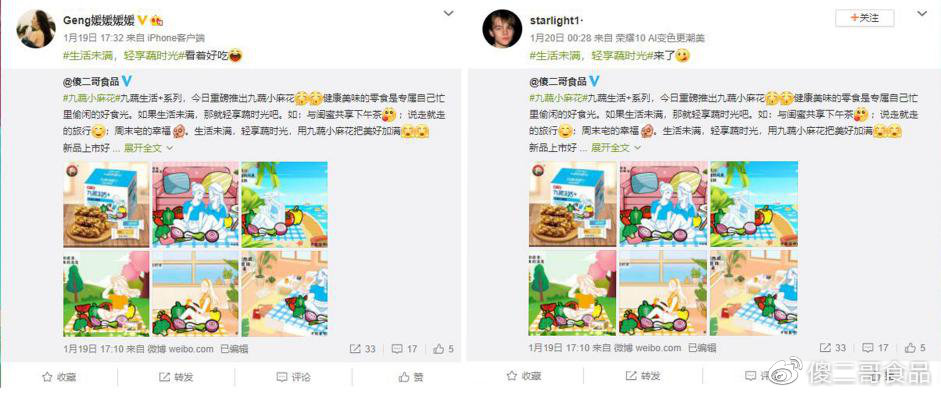 傻二哥果蔬麻花,傻二哥食品直播