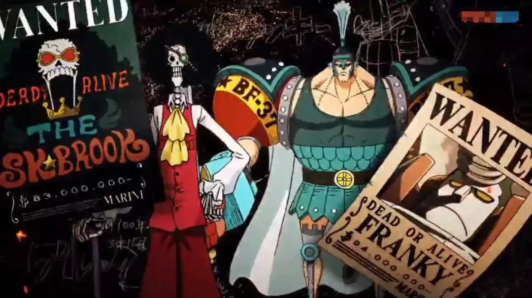 草帽海贼团皇副索隆山治,山治和乔巴看到悬赏金