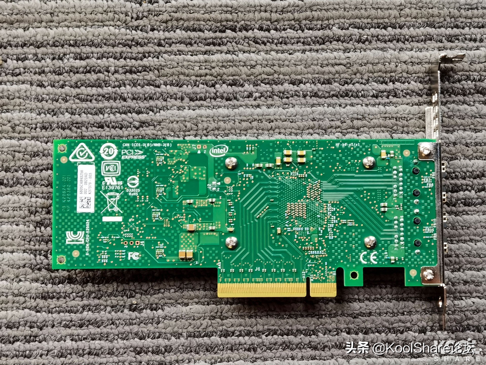 Intel700系列电口万兆网卡X710-T2L评测