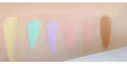 遮瑕六个色,6款遮瑕超好用的粉底