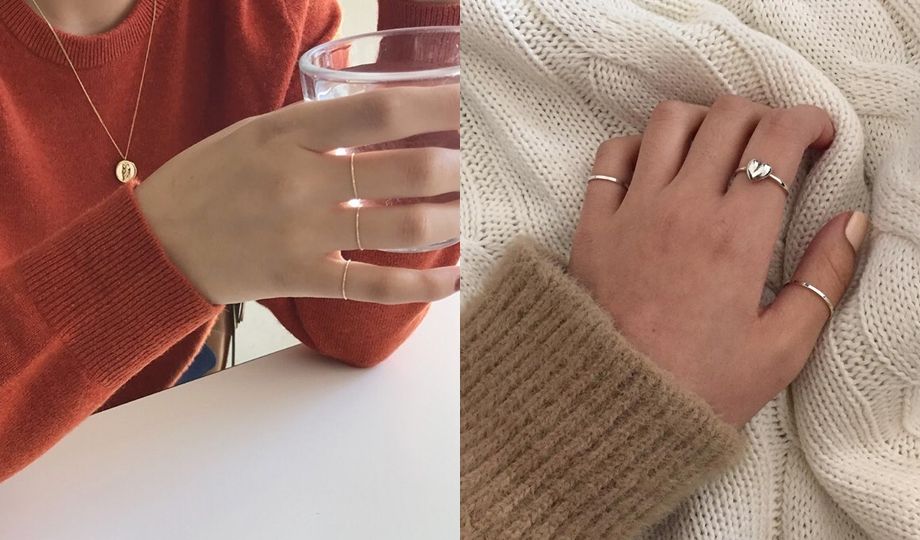 泫雅风彩珠戒指教程,泫雅同款情侣对戒