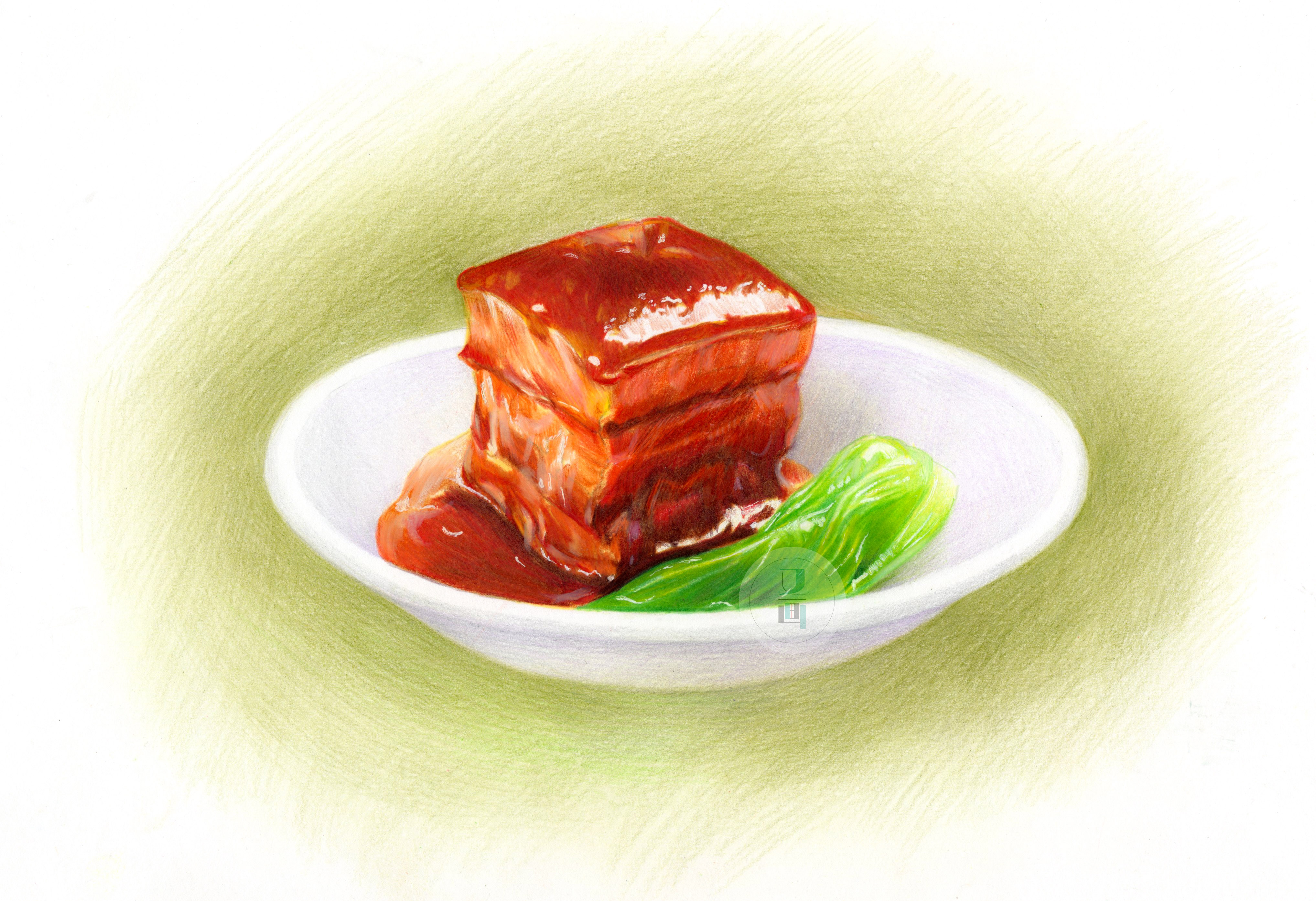 彩铅手绘入门教程零基础,彩铅怎么弄胭脂红