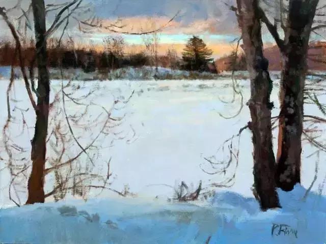 100张油画风景欣赏每一张都是顶配,100张风景油画初学者临摹