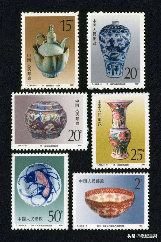 中国1991年发行的全部邮票图片｜陈胜吴广.计划生育.社会主义建设