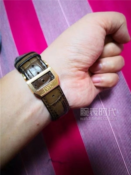 金色表盘万国葡七,万国金表柏涛菲诺玫瑰金表价格