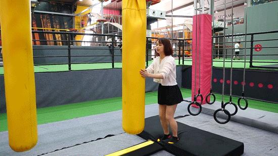 dojump蹦床公园成都大悦城,蹦床公园dojump