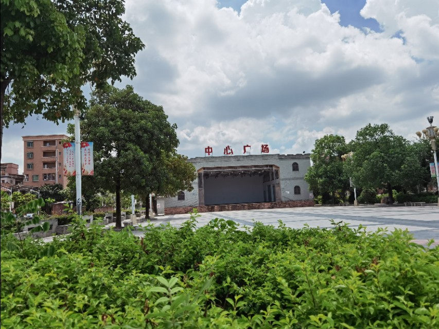 东莞石碣镇,单屋村-新悦步行街-新悦戲台,我曾经工作的地方