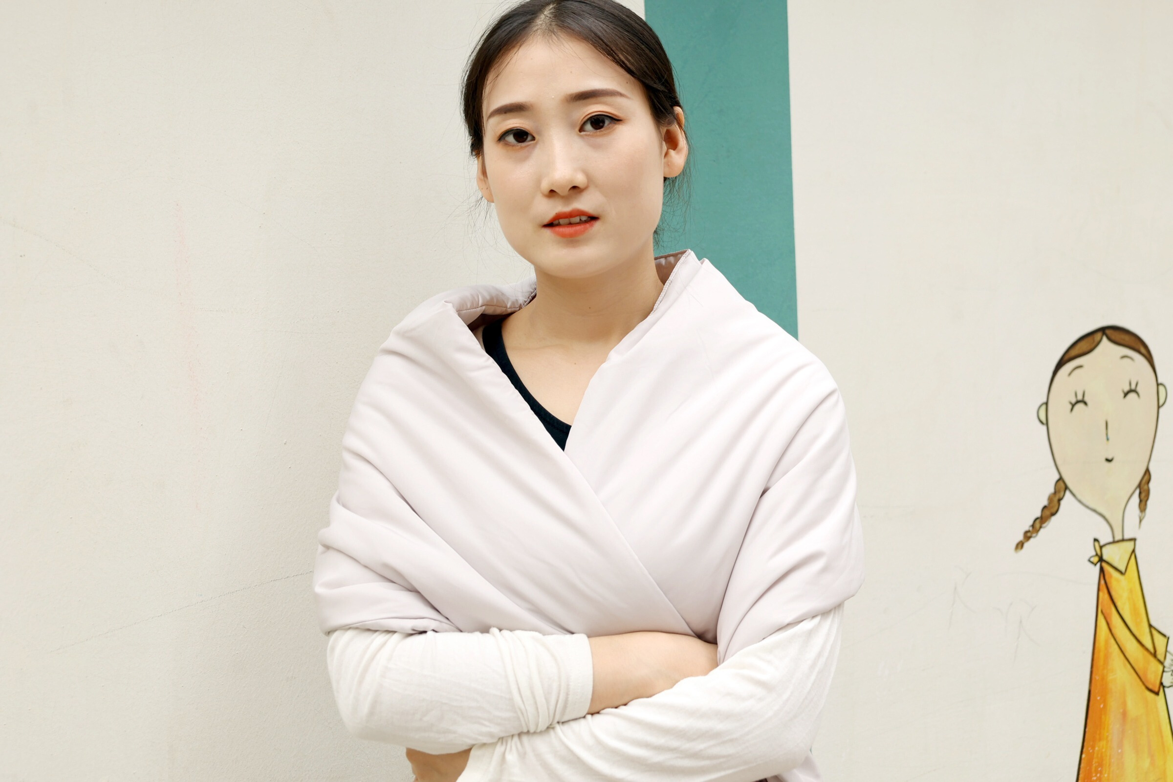 给你暖暖的包围感，几素发热围巾陪你过冬天