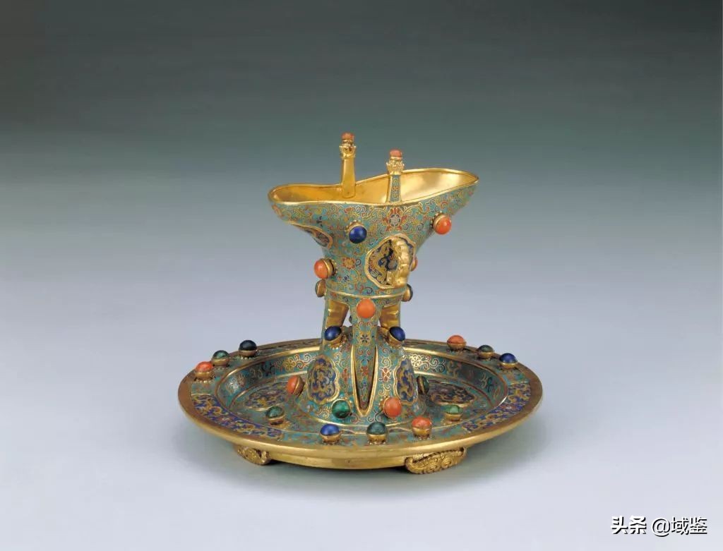 大清乾隆年制景泰蓝宫廷人物花瓶,北京金氏宫廷景泰蓝工艺品制作