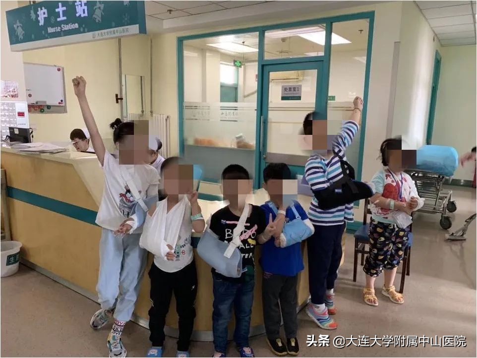 儿童骨折受伤视频,小孩骨折固定案例