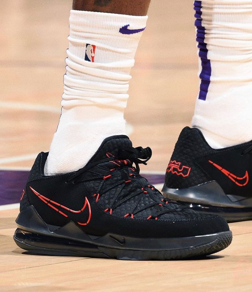 nba球星上脚球鞋塔克,nba鞋王塔克穿aj5