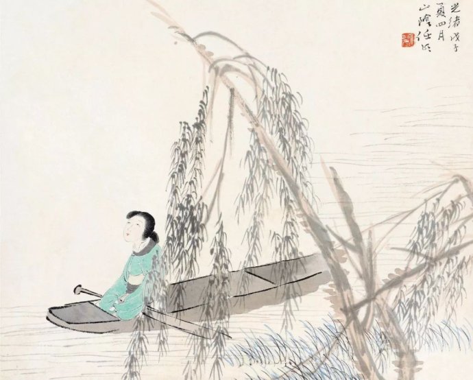 任伯年高清人物画 (海派任伯年人物画价值)