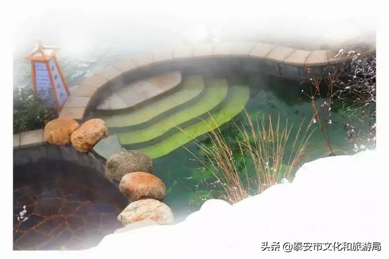 泰山温泉城景区,天冷了就来金沙滩温泉