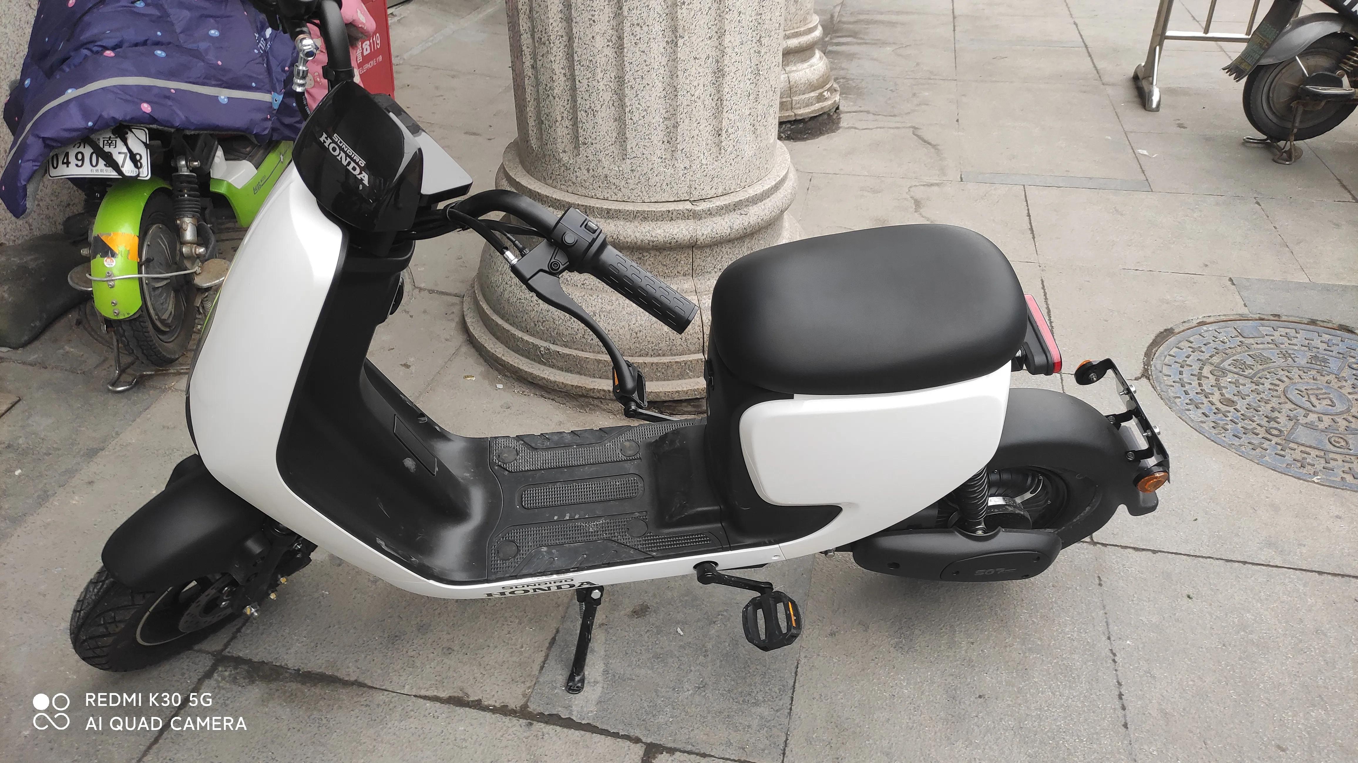 新大洲本田s07s08区别,新大洲本田s08夜间骑行