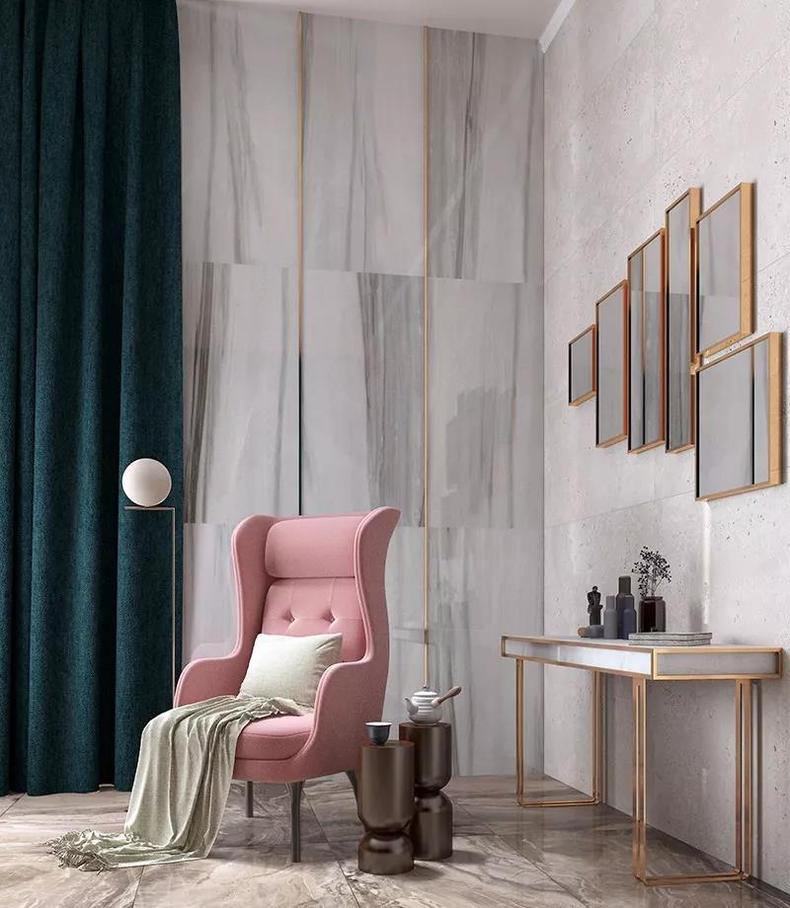 客厅沙发背景墙现代轻奢高级感,高级感装修电视背景墙小复式