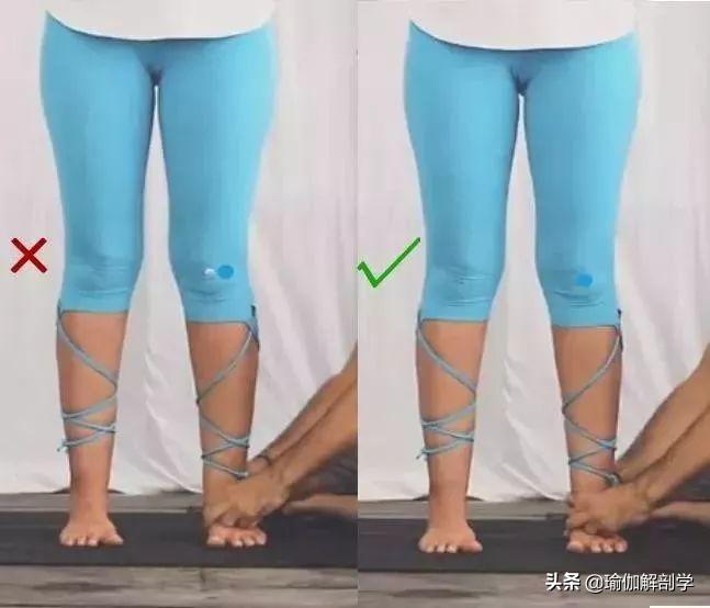 初练瑜伽脚掌的正确姿势,瑜伽脚根基发力点和要点