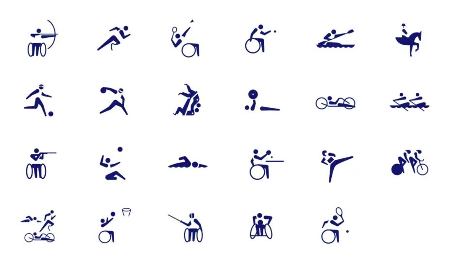 2020年东京奥运会动态图标,东京奥运会现场演绎50个奥运图标