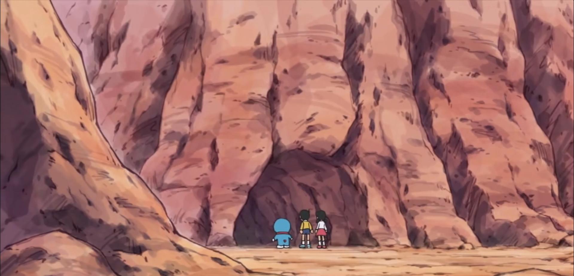 哆啦a梦被关在海底监狱 (哆啦a梦火星人来访)