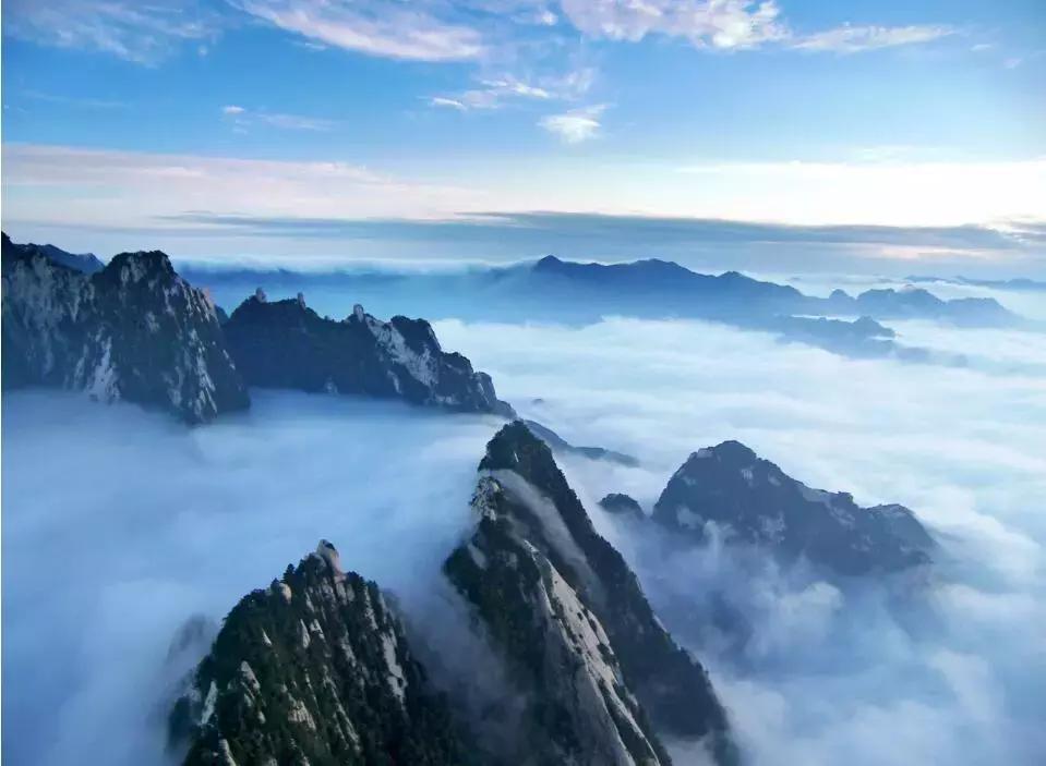 冬天的华山,华山的风景就是这么美