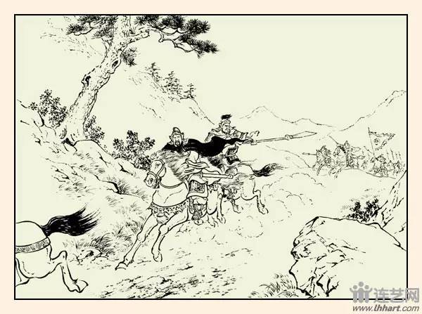 九轩征南擒方腊连环画之三,三国故事图文