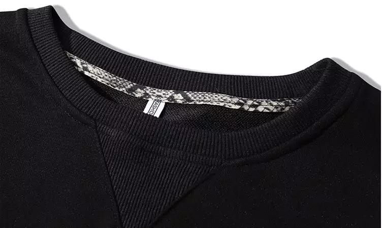 篮球卫衣圆领薄款,厚实又有质感的篮球卫衣