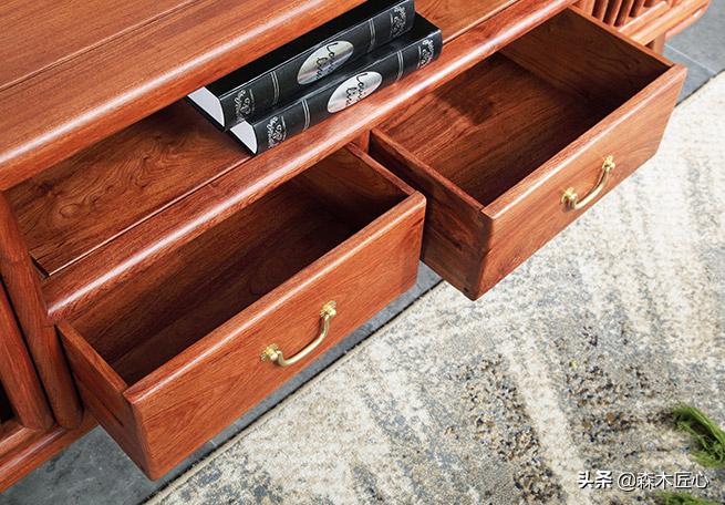 新中式红木电视柜配什么电视墙,高档红木中式客厅电视柜图片