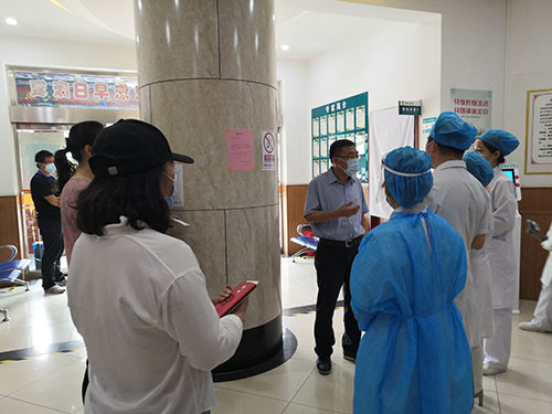 北京康迈医院强化医疗安全西城区领导走基层检查指导工作