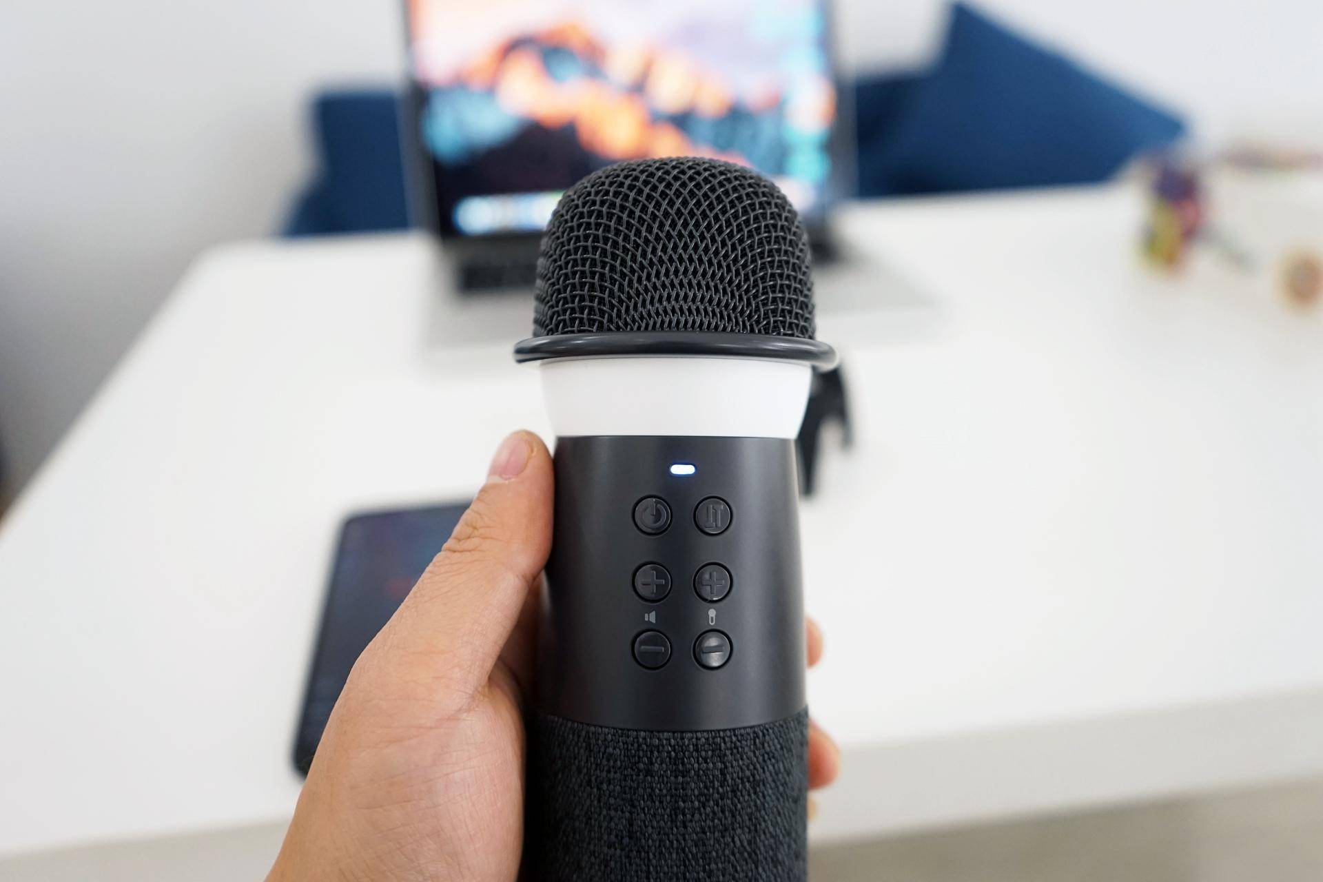 唱吧g1麦克风降噪按钮在哪,唱吧麦克风g1蓝牙连接教程