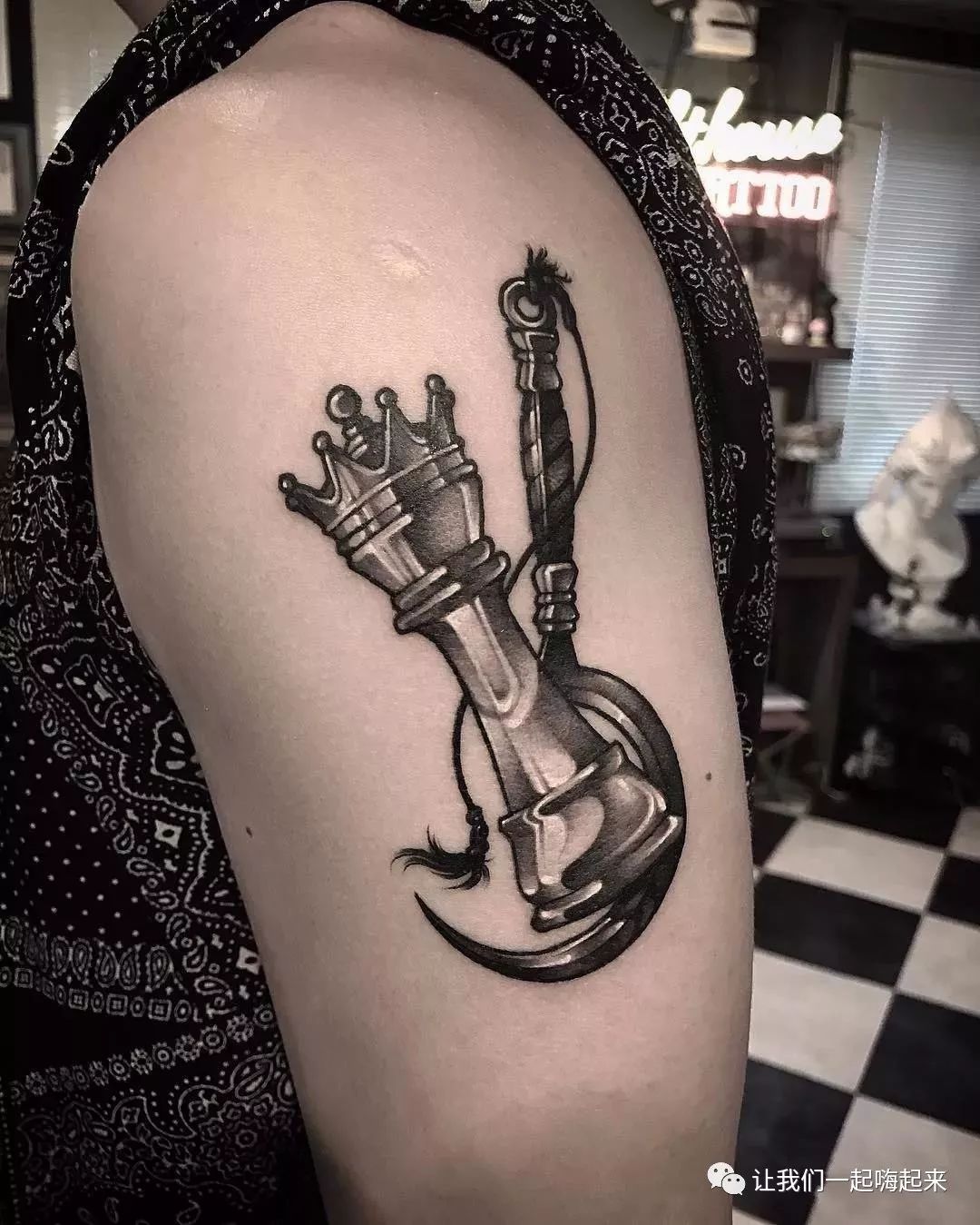 暗黑风格的纹身,暗黑风格纹身简洁