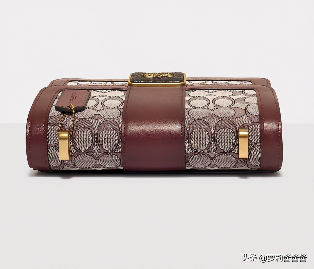 coach提花织物托特包,coach小号提花织物包