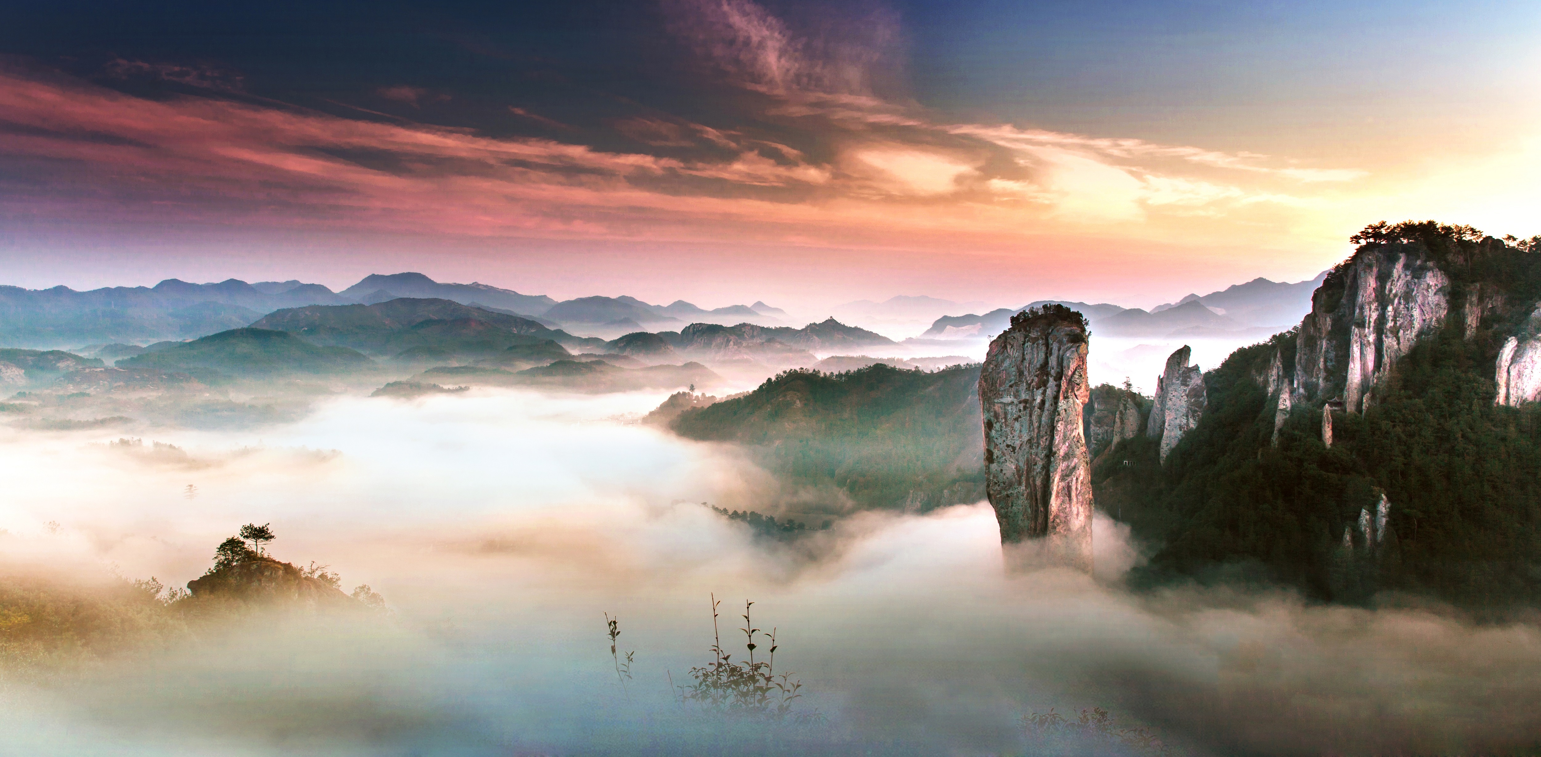 缙云仙都景区最美时节,缙云仙都仙气飘飘的旅行胜地