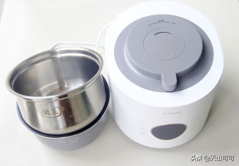行业首创臻米智能饭煲压力锅，合二为一，做饭做菜，一台就搞定