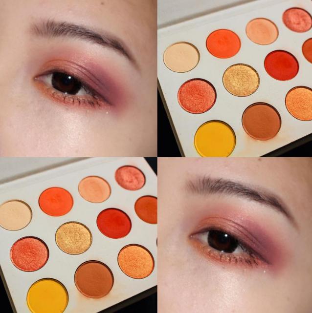 2019性价比最高的眼影盘,exwich傲娇颜粉眼影