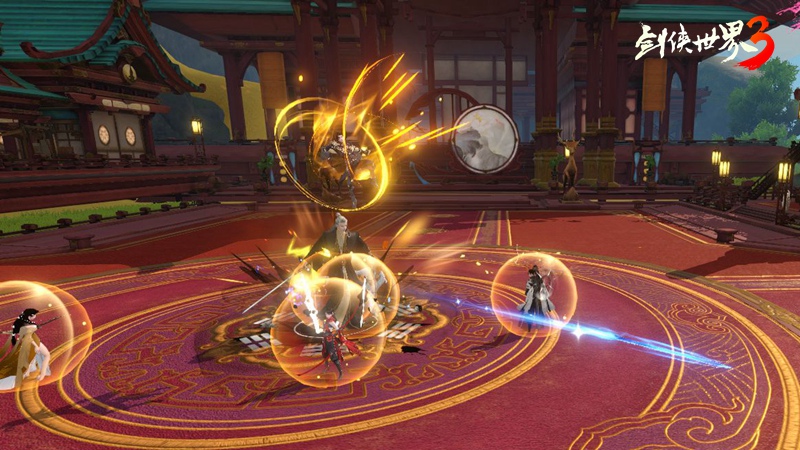 《剑侠世界3》iOS测试今日开启热血家族宣传片曝光