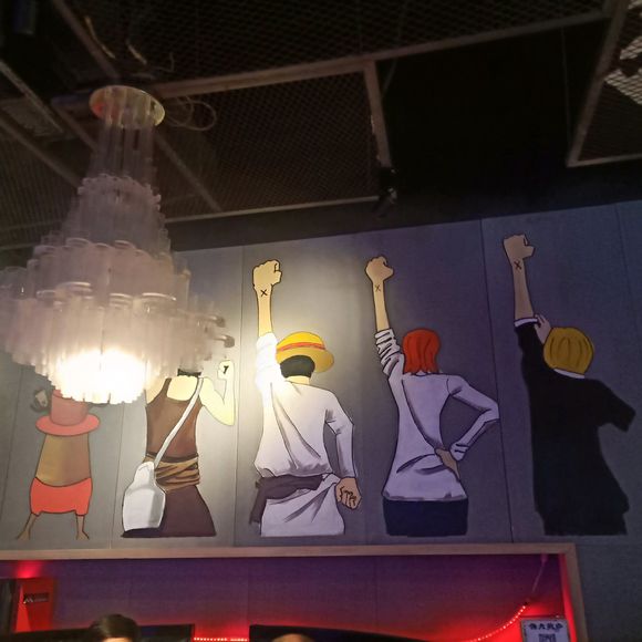 海贼王路飞雕像超大,海贼王路飞雕像