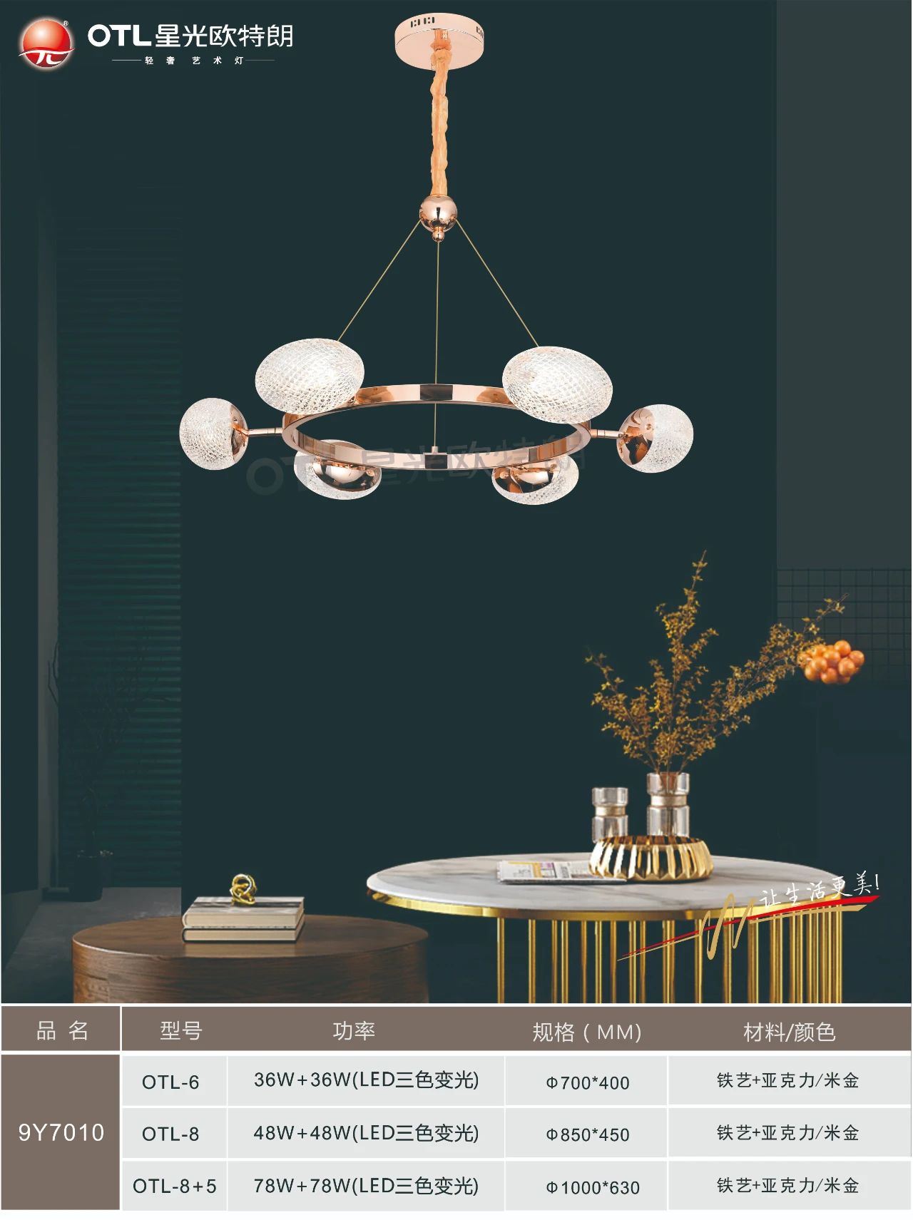 星光欧特朗照明,星光欧特朗灯具是几线品牌的