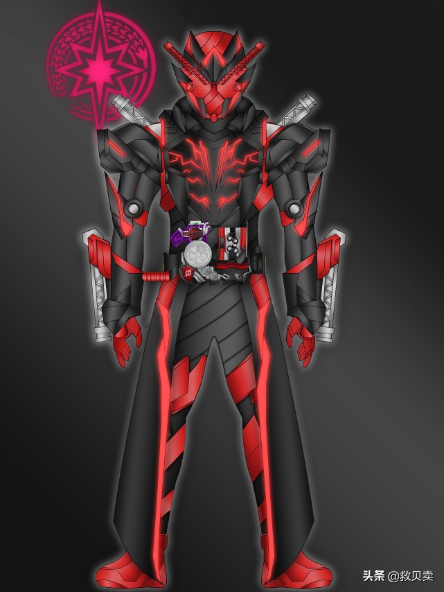 假面骑士龙骑拼凑出来的7种形态,假面骑士同人形态