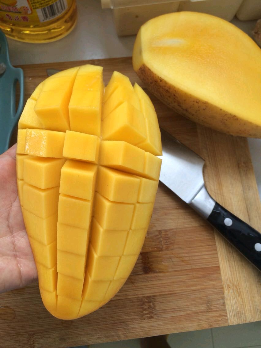 芒果炒虾仁和火龙果虾仁,芒果炒虾仁沙拉