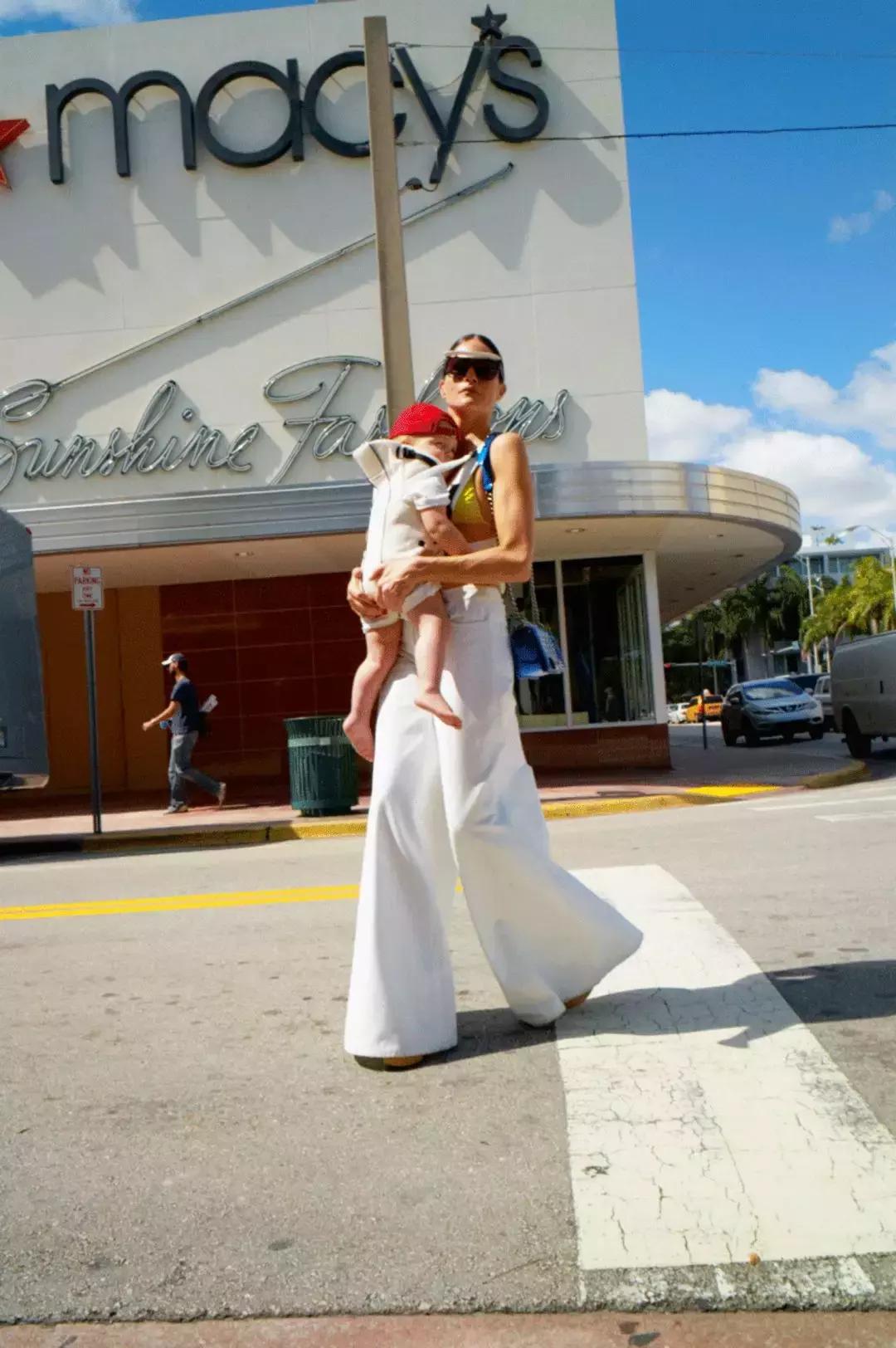 哪都瘦就腿粗,老爹裤小个子显腿瘦