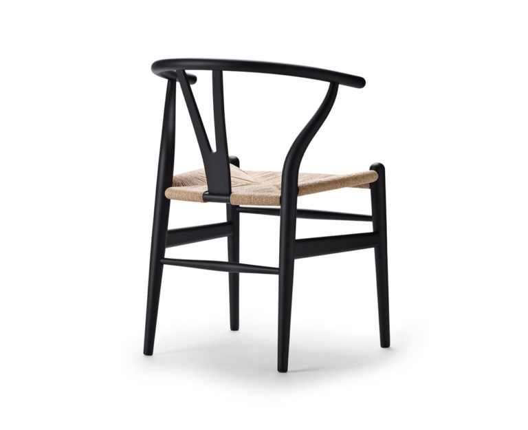 北欧简约实木椅子叉骨椅,名椅