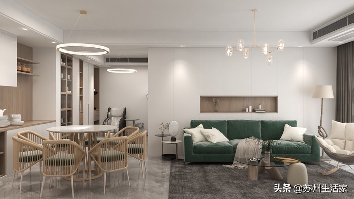 整屋案例：纯净质感，与“你”相约共进室